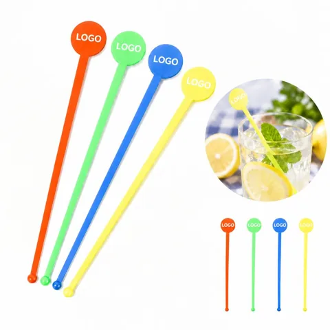 Classic Plastic Drink Stirrers for Cocktails and Iced