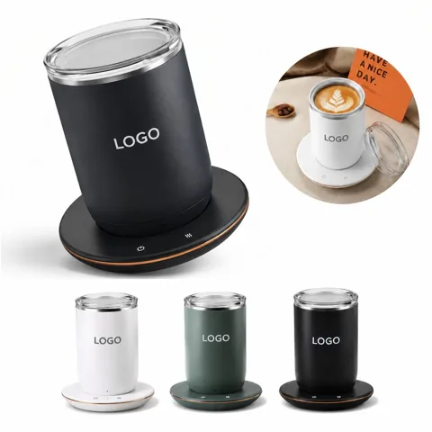 Automatic Mixing Heated Cup with Rechargeable Battery