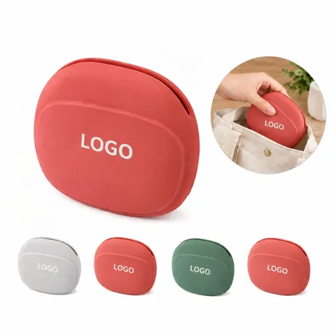Soft Plastic Earphone Organizer Box with Secure Closure
