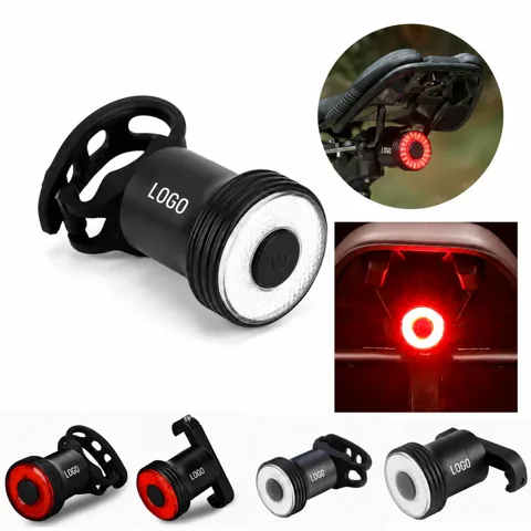 USB Rechargeable Bicycle Tail Light with Multiple Modes