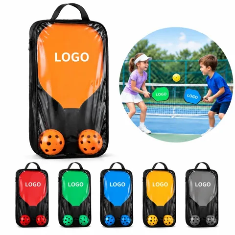 Wooden Pickleball Racket Set for Outdoor Recreation