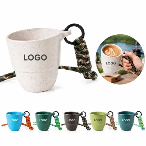 Double-Wall Insulated Reusable Cup for Hot Cold Drinks