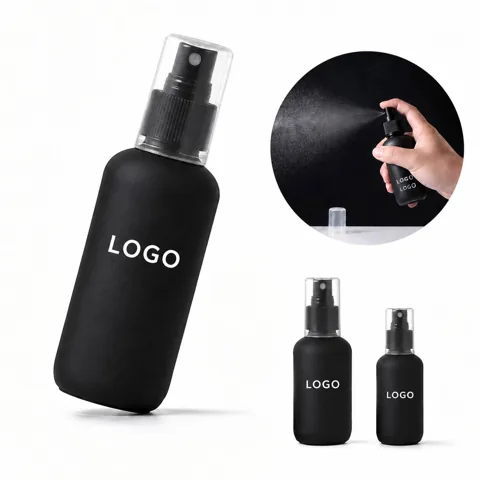 Cosmetic Fine Mist Spray Bottle in Clear Plastic