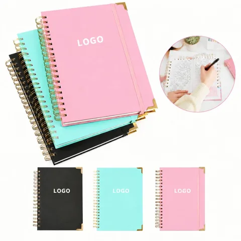 Monthly Schedule Organizer Notebook with Dated Layout
