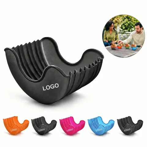 Food-Safe Adjustable Burger Holder Clip