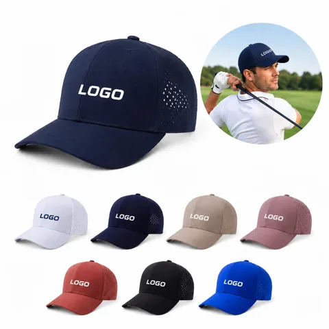 Perforated Mesh Back Quick-Dry Trucker Hat for Outdoor