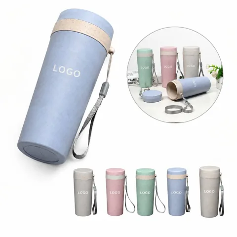 Reusable Insulated Travel Cup with Leak-Resistant Lid
