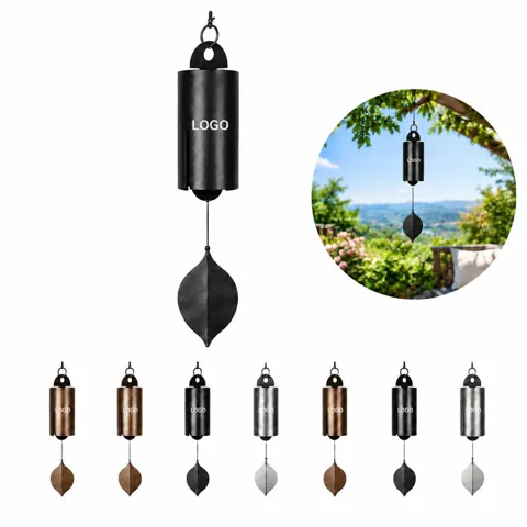 Harmonic Outdoor Wind Chime Set with Tuned Tubes