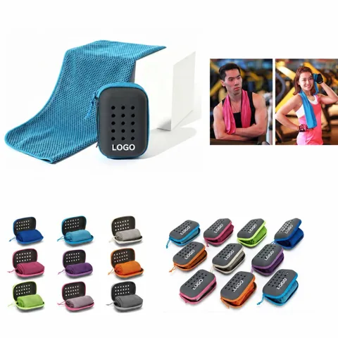 Portable Evaporative Cooling Towel for Athletes