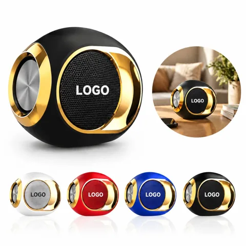 Compact Wireless Bluetooth Speaker with Heavy Bass for