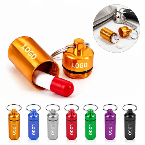 Waterproof Aluminum Pill Bottle for Travel