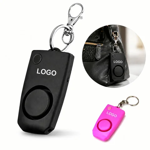 Personal Safety Alarm Keychain with Loud Siren