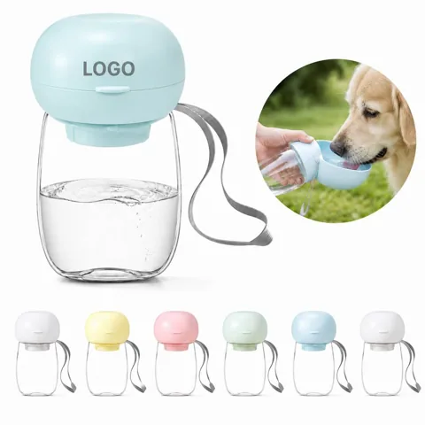 Ceramic Mushroom Design Pet Drinking Cup