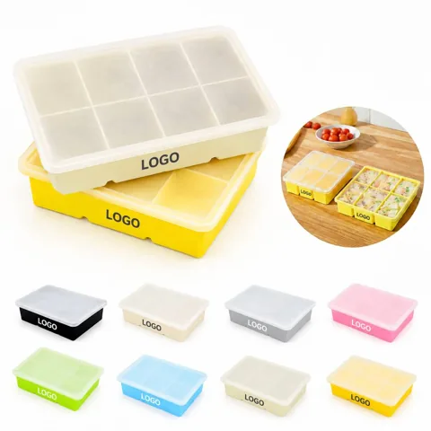 Clear Square Ice Maker with One-Touch Control