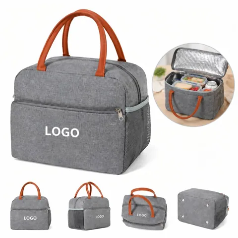 Insulated Lunch Bag with Thermal Compartment