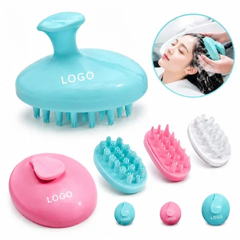 Soft Silicone Scalp Massager Comb for Hair Care
