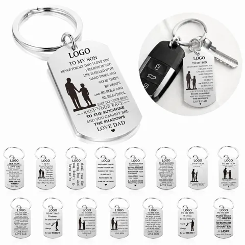 Personalized Engraved Metal Keychain for Daily Use