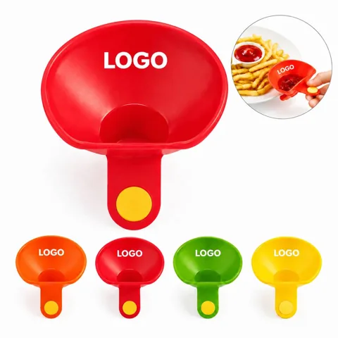 Food-Safe Polycarbonate Dip Cup with Stable Base