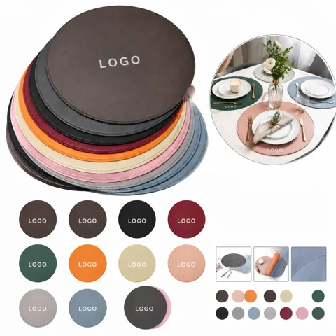 Round Table Mats for Dining, Heat-Resistant & Easy-Clean