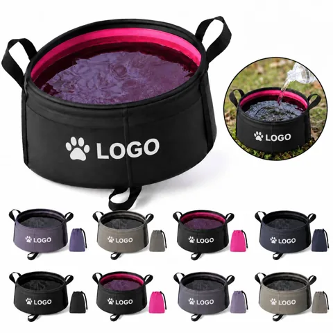 Portable Folding Travel Washbasin for Camping and Hiking