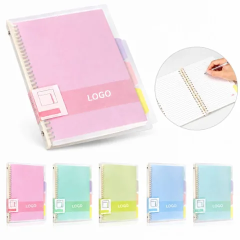 Clear Detachable Loose Leaf Journal for Customizable