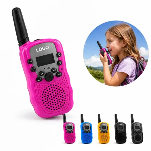 Two-Way Radio Set for Kids with Push-to-Talk