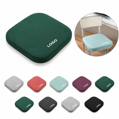 Supportive Memory Foam Square Seat Pad for Office Home