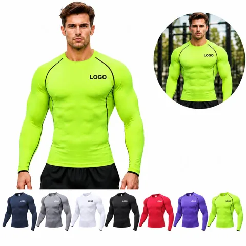 Men's Quick-Dry Moisture-Wicking Athletic Sport Shirt