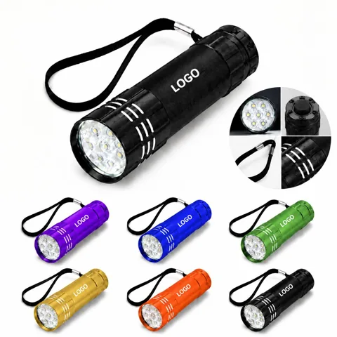 Compact Aluminum UV LED Flashlight for Detection
