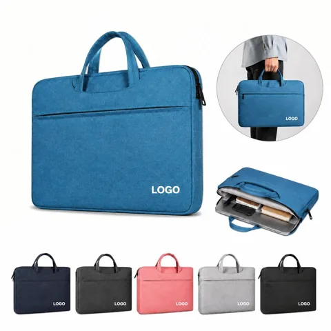 Water-Resistant Laptop Tote for Work and Travel Up to 15.6