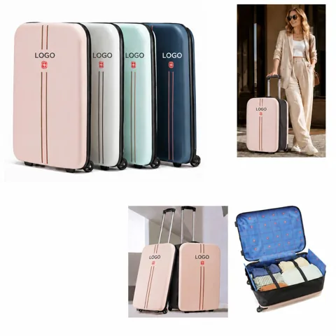 Collapsible ABS Travel Luggage with Wheels