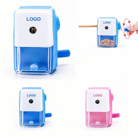 Metal Pencil Sharpener with Shavings Container