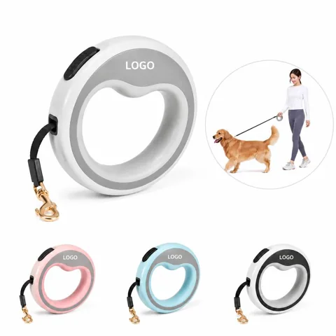 Hands-Free Retractable Dog Leash with Brake