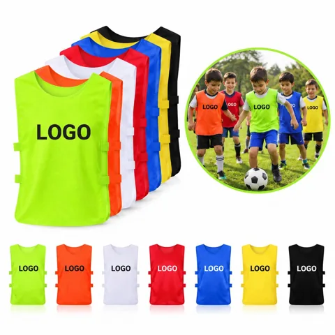 Personalized Breathable Mesh Training Vest for Teams