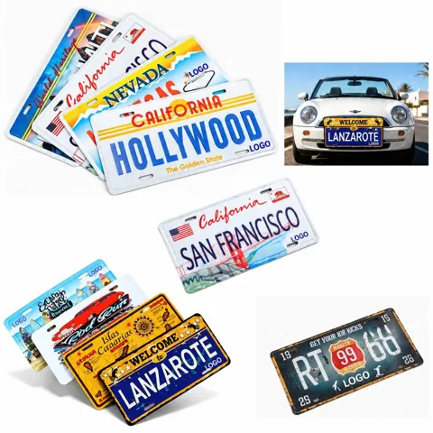 Vintage Automotive Wall Decor Metal Sign