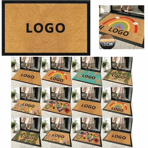 Weather-Resistant Outdoor Entry Mat Traps Dirt