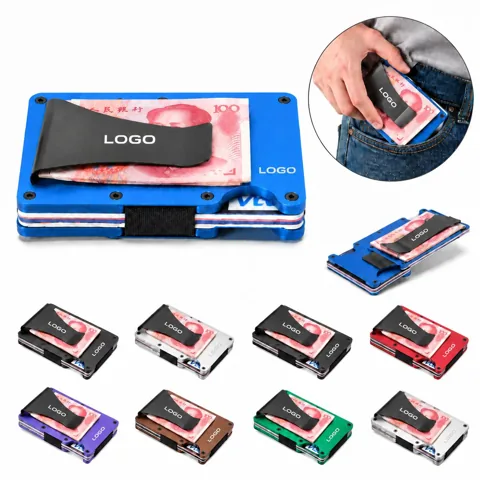 RFID Blocking Metal Card Holder Slim Secure