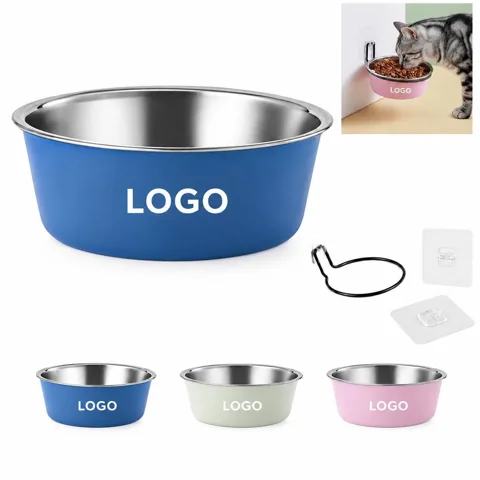 Heavy Duty Stainless Steel Pet Bowl for Dogs and Cats