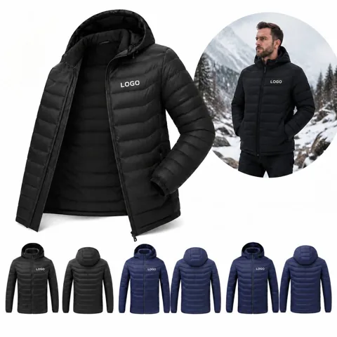 Rechargeable Heated Jacket with 3 Heat Zones