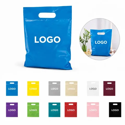 Custom Die-Cut Plastic Packaging Bag
