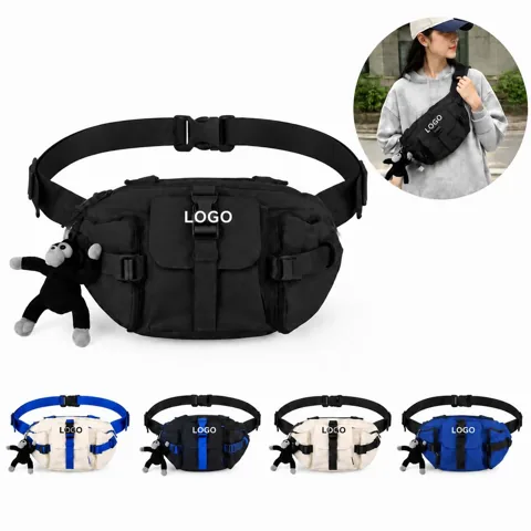 Vintage Style Crossbody Street Bag with Adjustable Strap