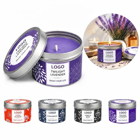 Long Lasting Scented Candles with Cotton Wick