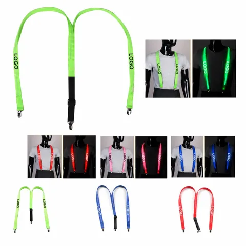 Adjustable Clip-On Suspenders for Secure Fit