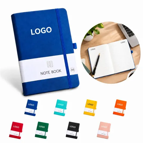A5 Elastic Strap Closure Notebook for Note-Taking