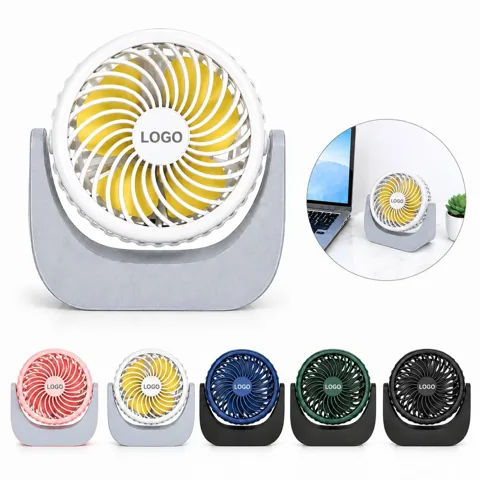 Rechargeable Portable Desktop Fan with USB Power