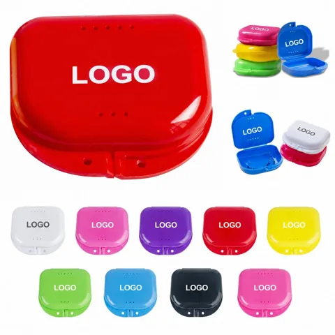 Vented Dental Retainer Case with Snap-Lock