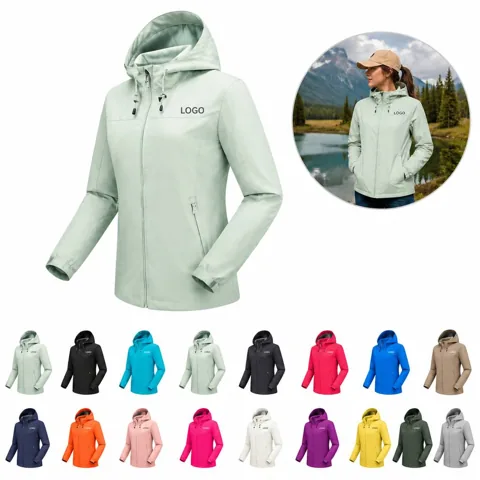 Waterproof Unisex Windproof Outdoor Coat for Hiking