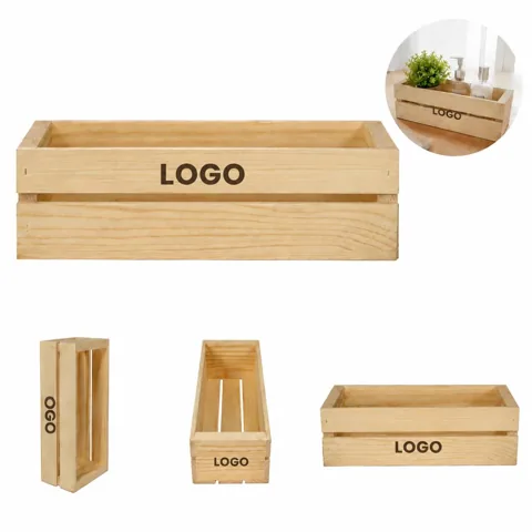 Rustic Wooden Storage Crates for Display