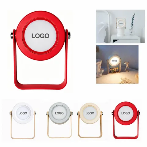 Adjustable LED Night Lamp with Timer and Touch Control