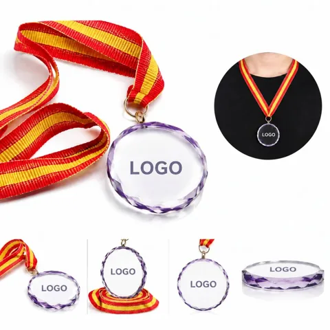 White Crystal Competition Award Medal for Engraving